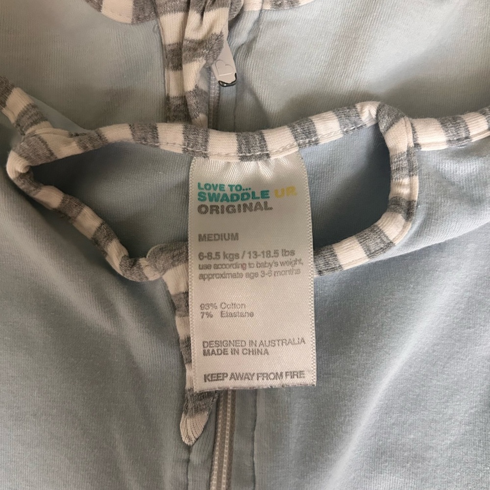 Size M 4 - Love To Dream Swaddles Zipper Sleep Zip Sack Pod Bundle 13-19 lbs Med - Picture 6 of 12